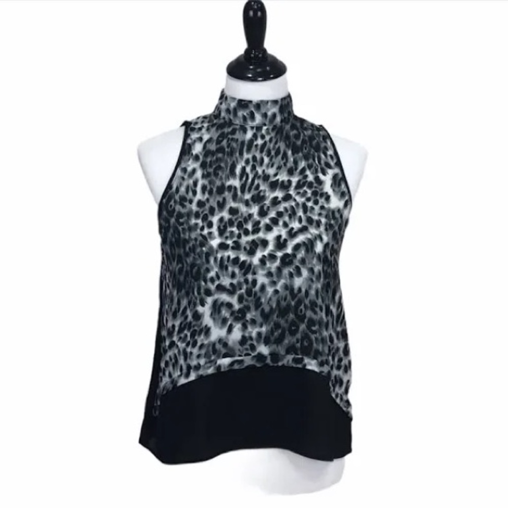 Romeo + Juliet couture cheetah tank